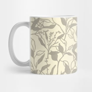 Taupe Ferns Mug